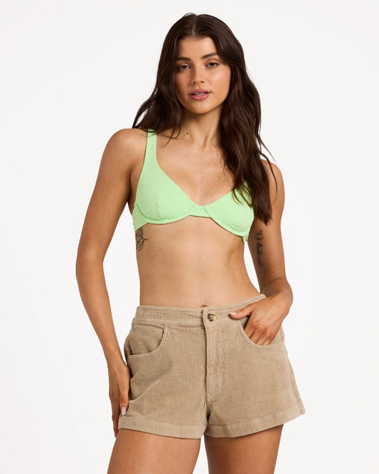 Billabong Retro Cord Short - Cobblestone