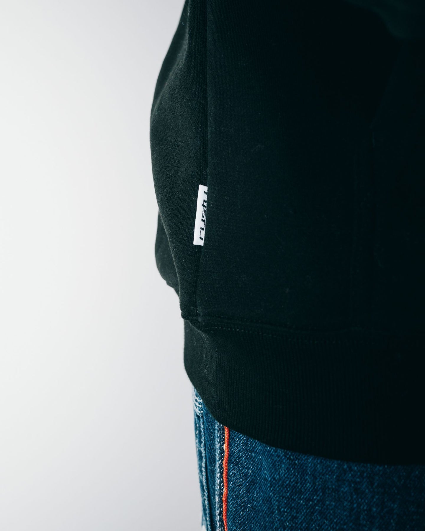 Rusty Flip Daddy Hooded Fleece - Black