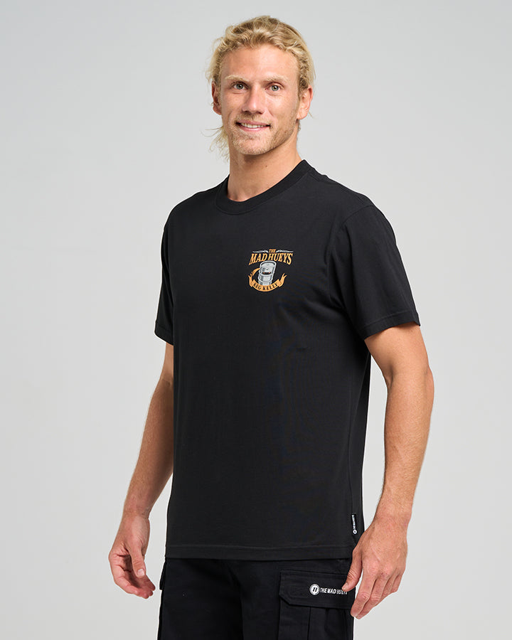 The Mad Hueys  Such Is Beer SS Tee - Black