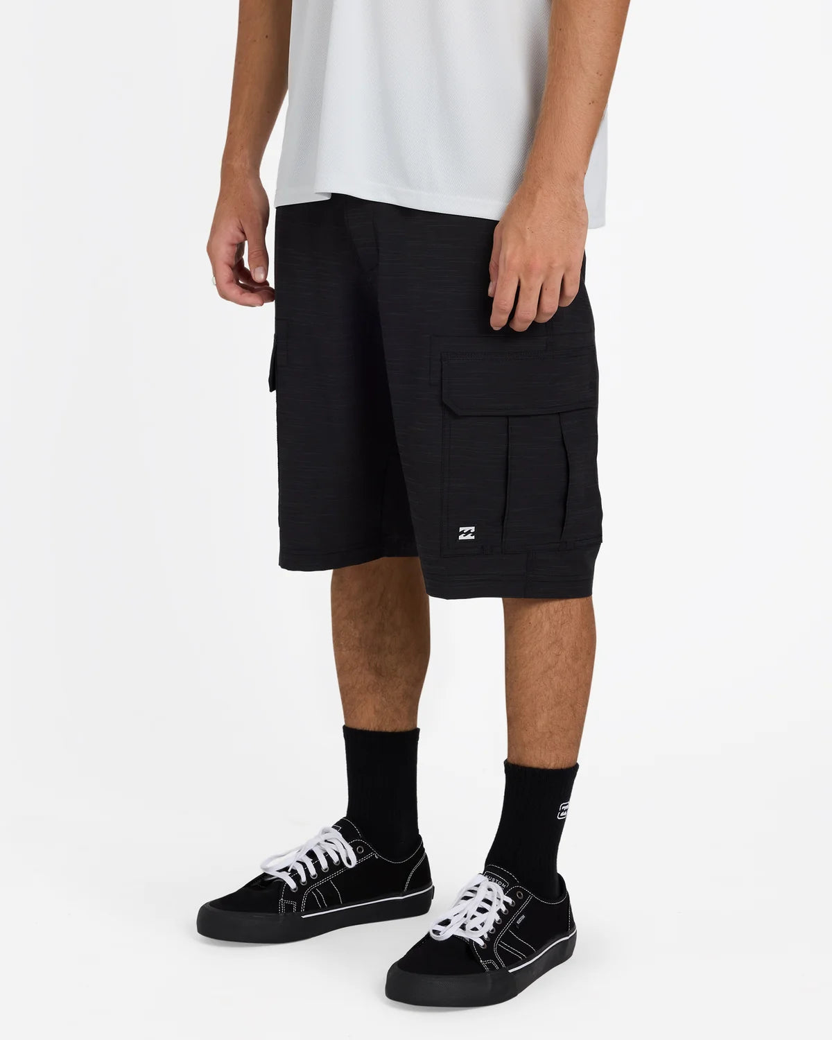 Billabong Scheme X Hybrid Cargo Shorts - Black