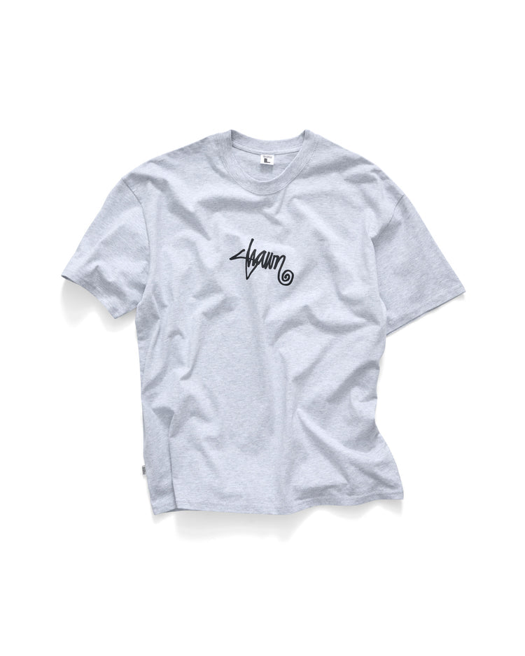 S-Double Small Stock Tee - Ash Heather