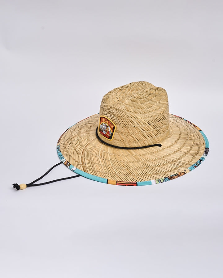 The Mad Hueys  Oz Straya Straw Hat - Natural
