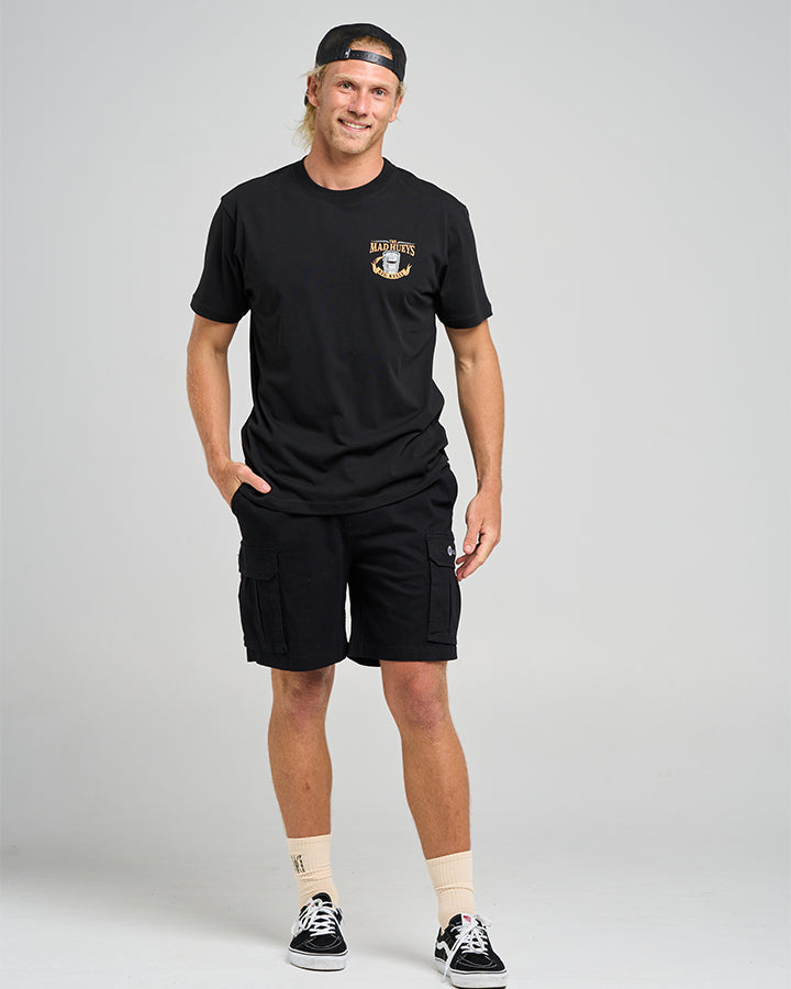 The Mad Hueys  Such Is Beer SS Tee - Black