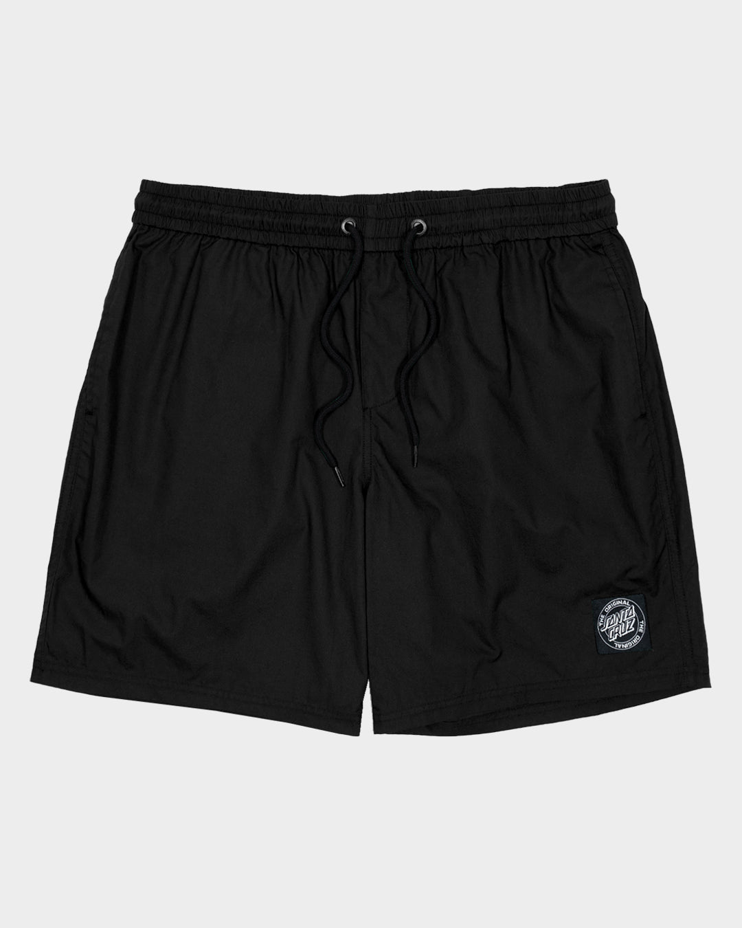Santa Cruz MFG Dot Cruzier Solid Shorts - Black
