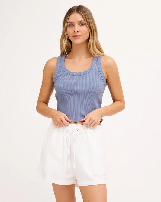 Billabong Rerun Tank - Blue Smoke