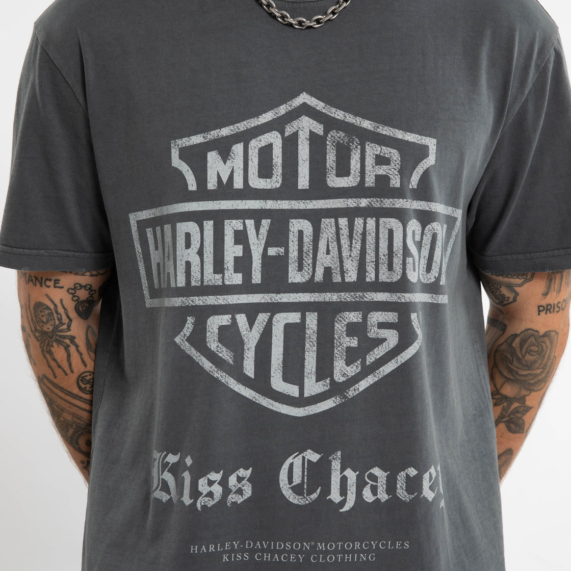 Harley-Davidson x Kiss Chacey Downshift Relaxed Tee - Pigment Turbulence