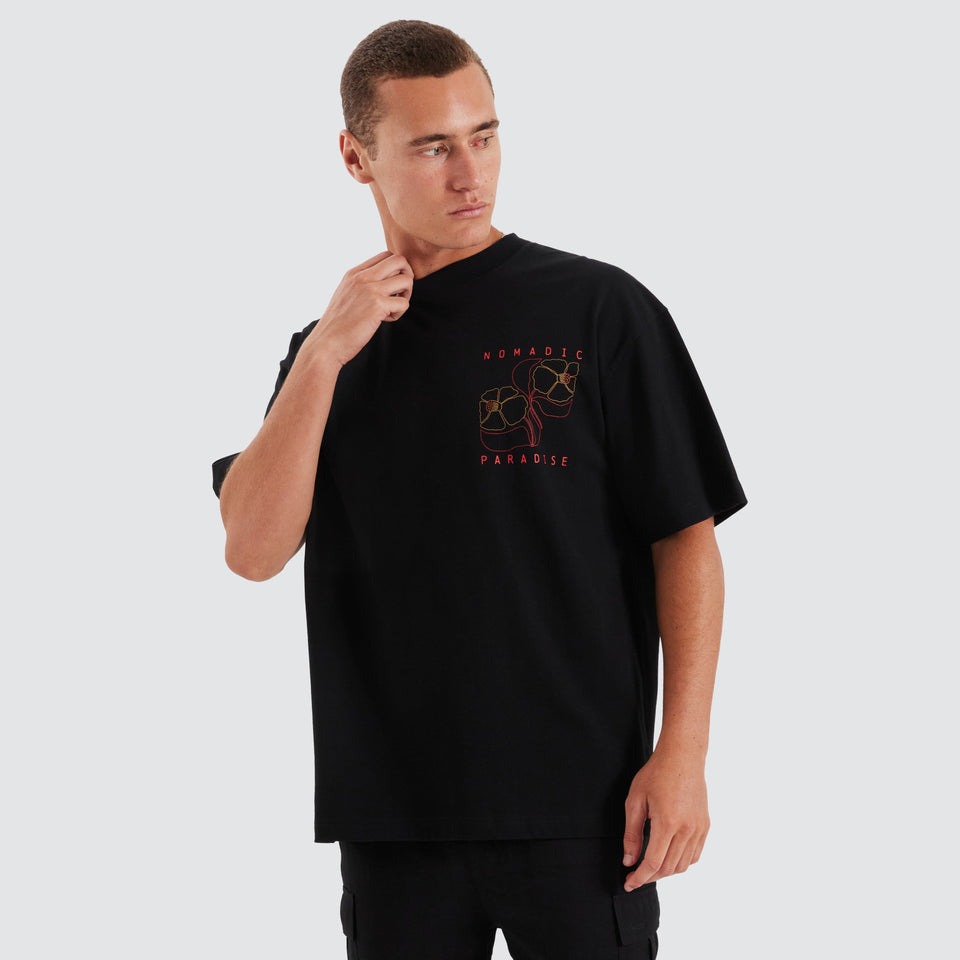 Nomadic Paradise Pollen Street Tee - Jet Black