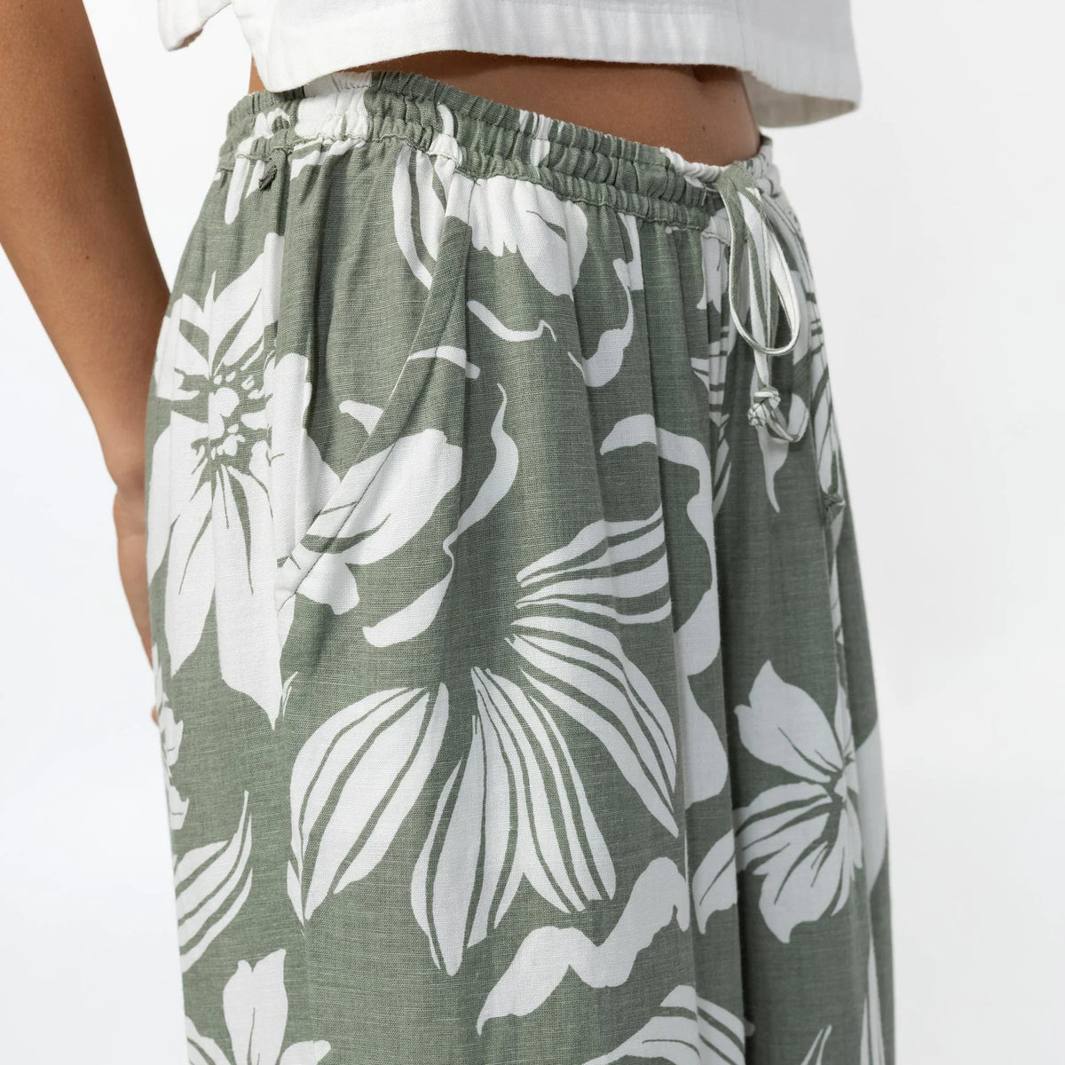 O'Neill Rosalie Floral Pant - Sea Spray