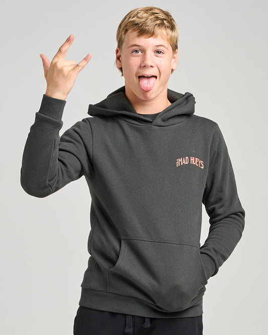 The Mad Hueys Chomping Chums Youth Pullover Vintage Black - Vintage Black