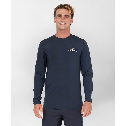 O'Neill Clean & Mean Long Sleeve Rash Tee - Black