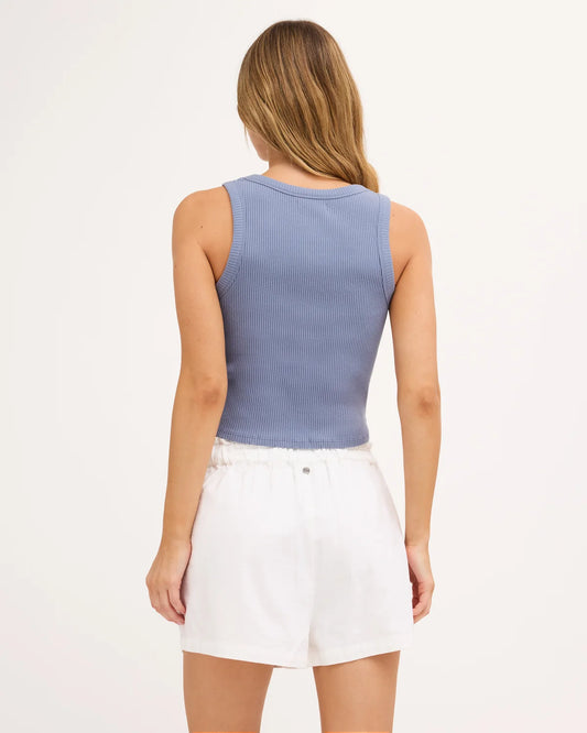 Billabong Rerun Tank - Blue Smoke