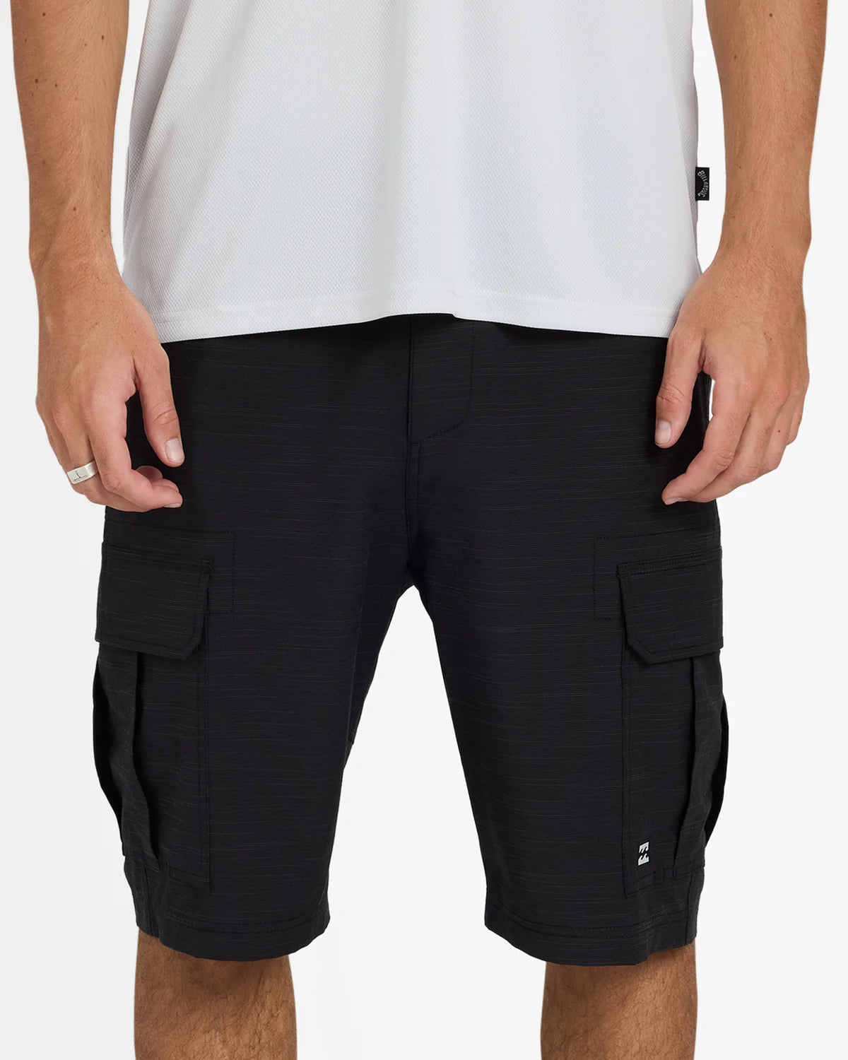 Billabong Scheme X Hybrid Cargo Shorts - Black