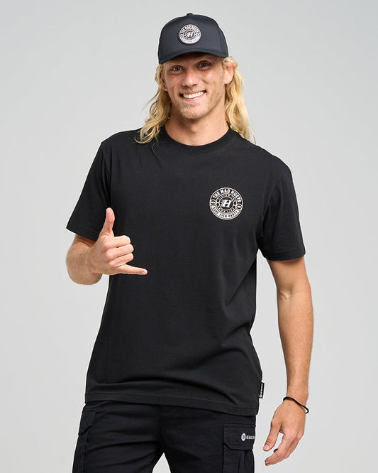 The Mad Hueys  Hueys Good Life SS Tee - Black