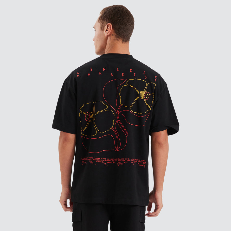 Nomadic Paradise Pollen Street Tee - Jet Black