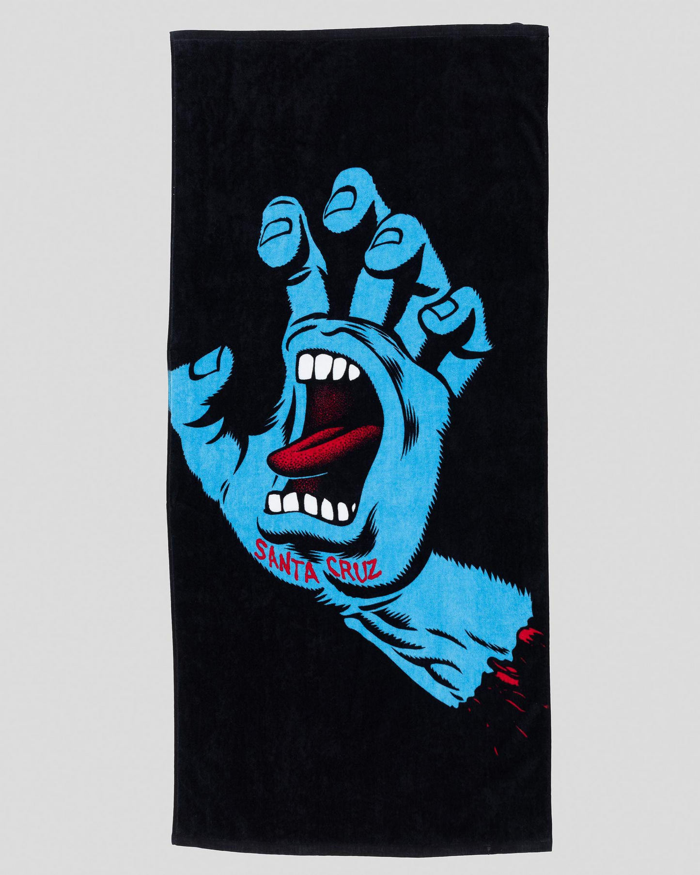 Santa Cruz Screaming Hand Towel - Black
