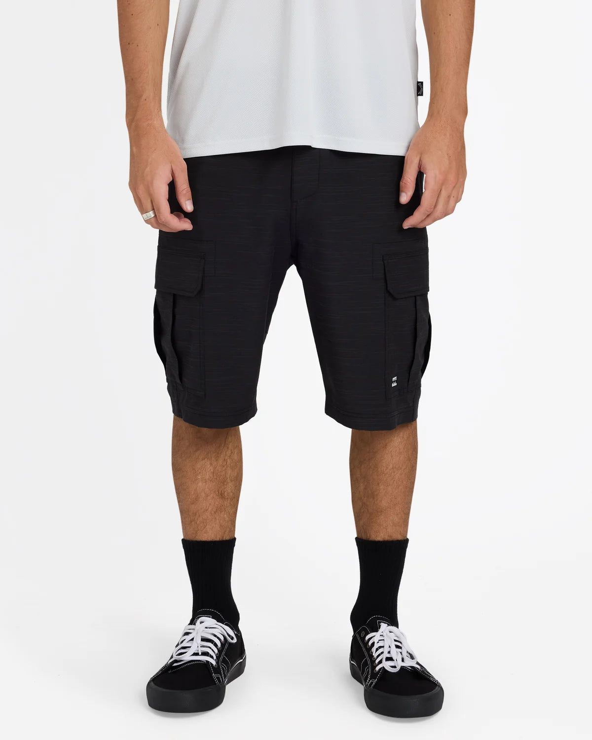 Billabong Scheme X Hybrid Cargo Shorts - Black