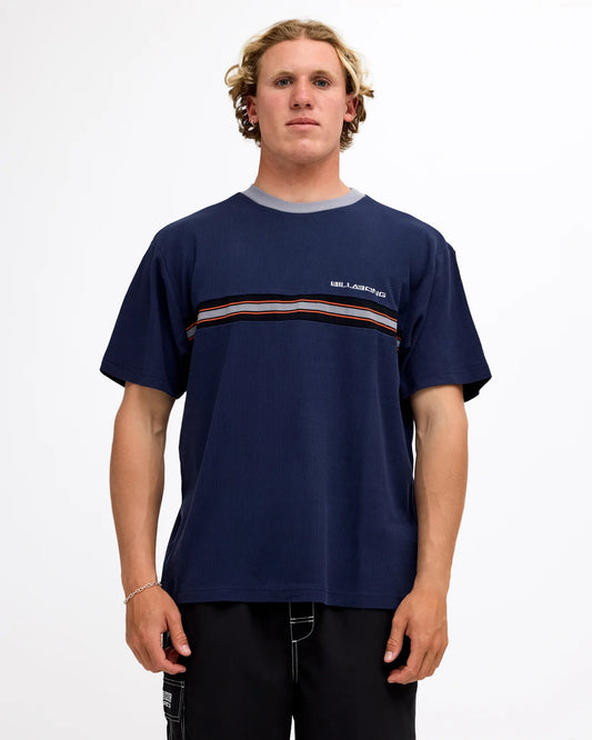 Billabong Spec Ribbed Tee - Dusty Navy
