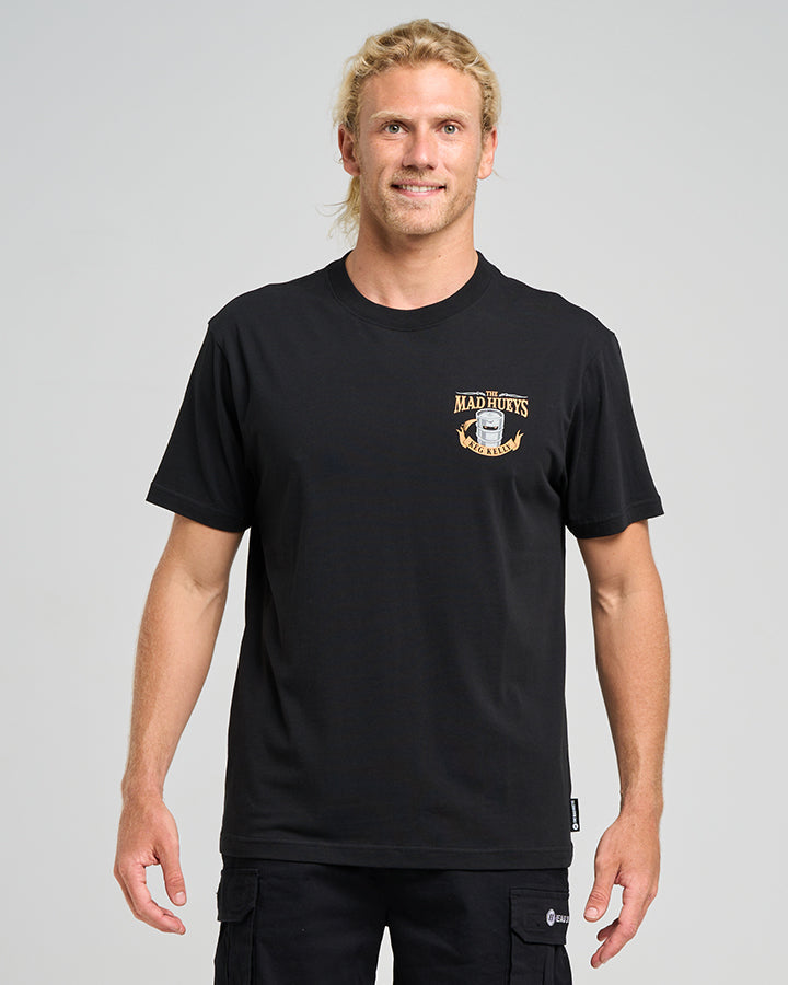 The Mad Hueys  Such Is Beer SS Tee - Black