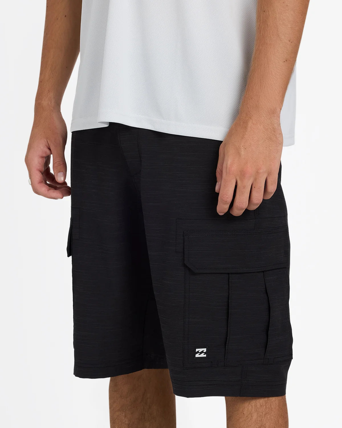 Billabong Scheme X Hybrid Cargo Shorts - Black
