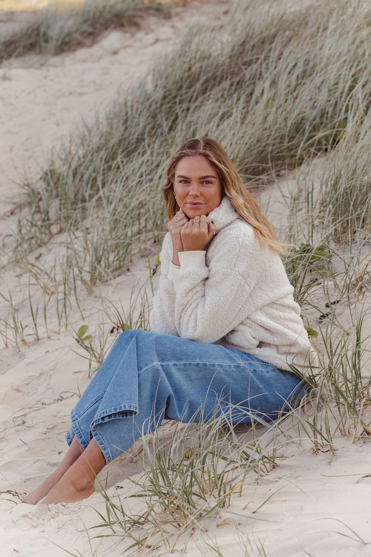 Carve Jasper Womens Pullover Hoodie - Natural Beige