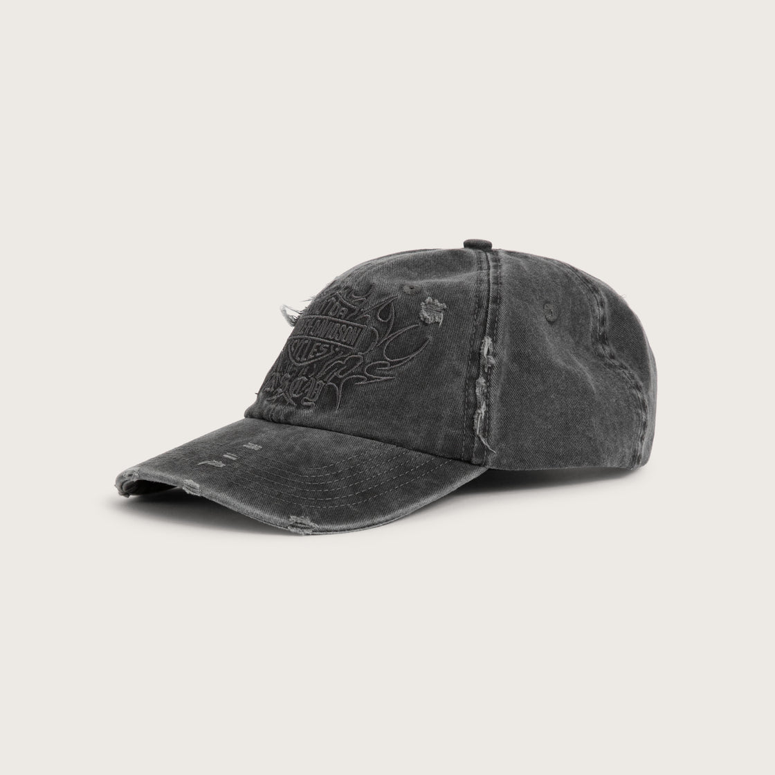 Harley-Davidson x Kiss Chacey Knock Dad Cap - Washed Black