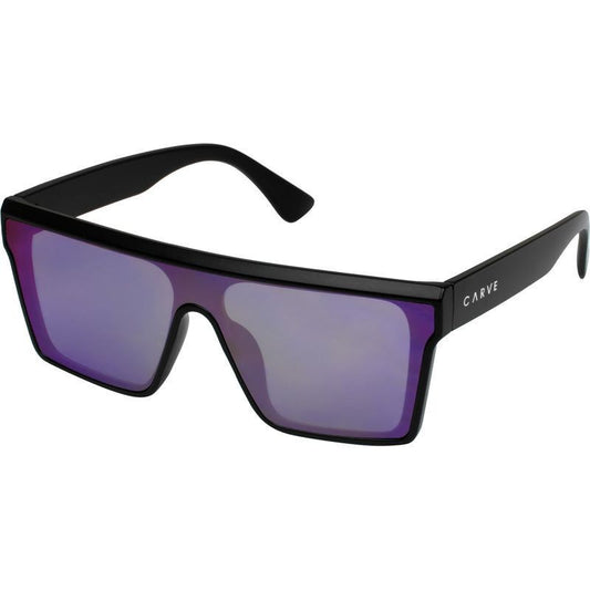 Carve Royale - Matt Black Purple Iridium Lens