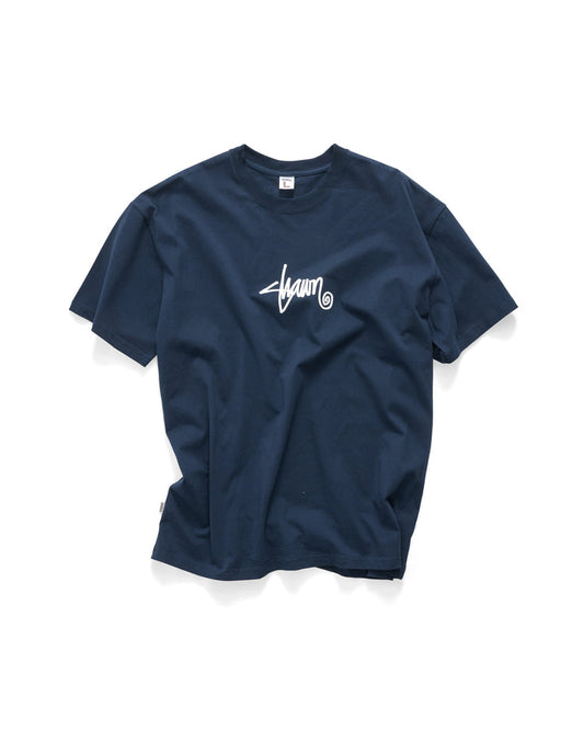 S-Double Small Stock Tee - Navy
