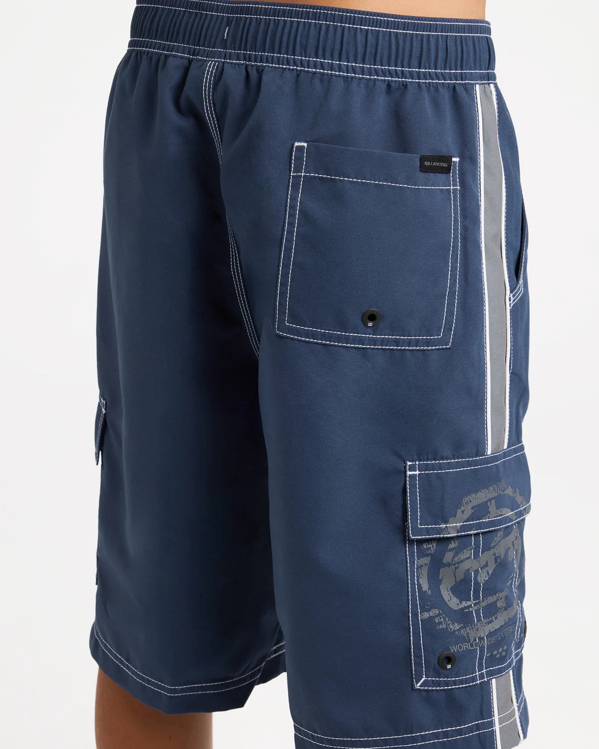Billabong Boys Throw On - Dusty Indigo