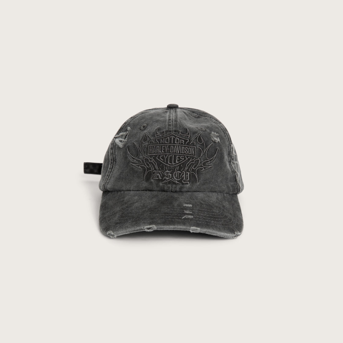 Harley-Davidson x Kiss Chacey Knock Dad Cap - Washed Black