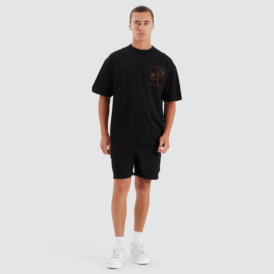 Nomadic Paradise Pollen Street Tee - Jet Black