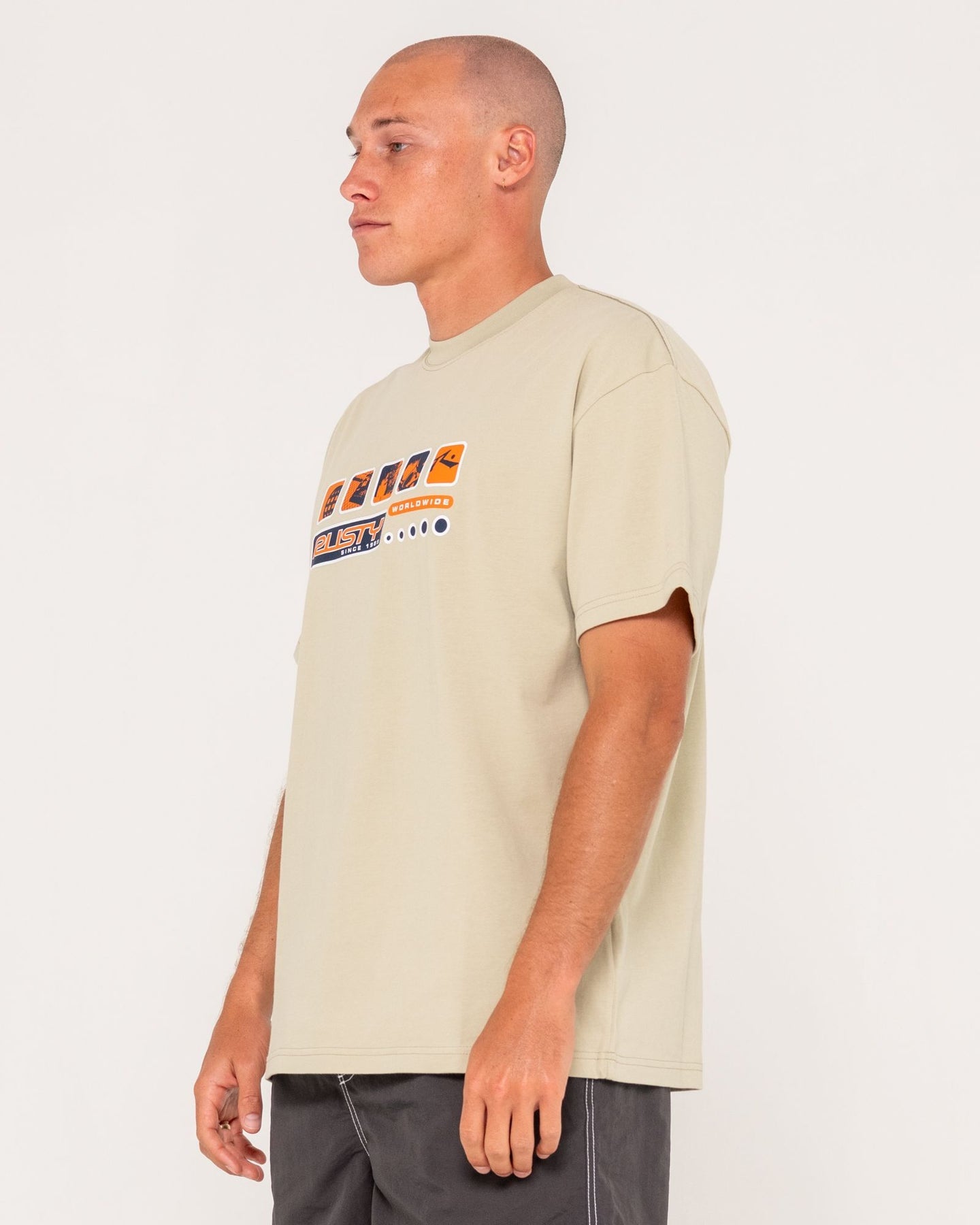 Rusty Second Summer Tee - Abbey Stone