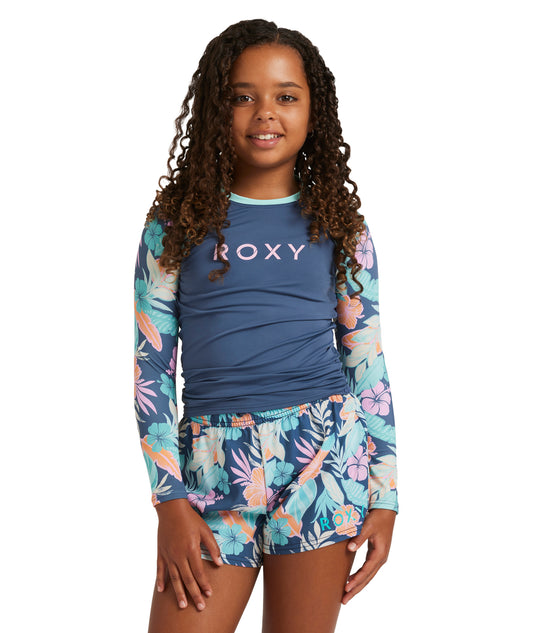 Roxy RG Active Boardshorts - Vintage Indigo Tropical Advent