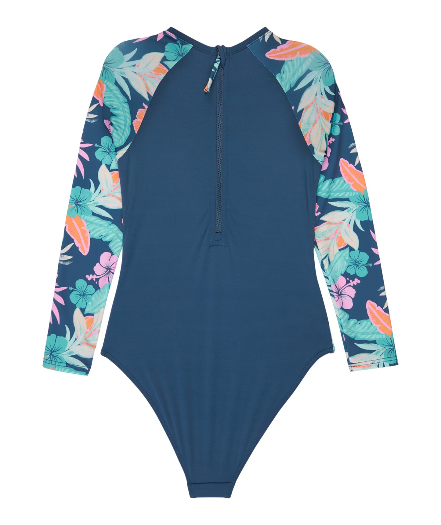 Roxy Active Floral RG Onesie - Vintage Indigo Tropical Advent