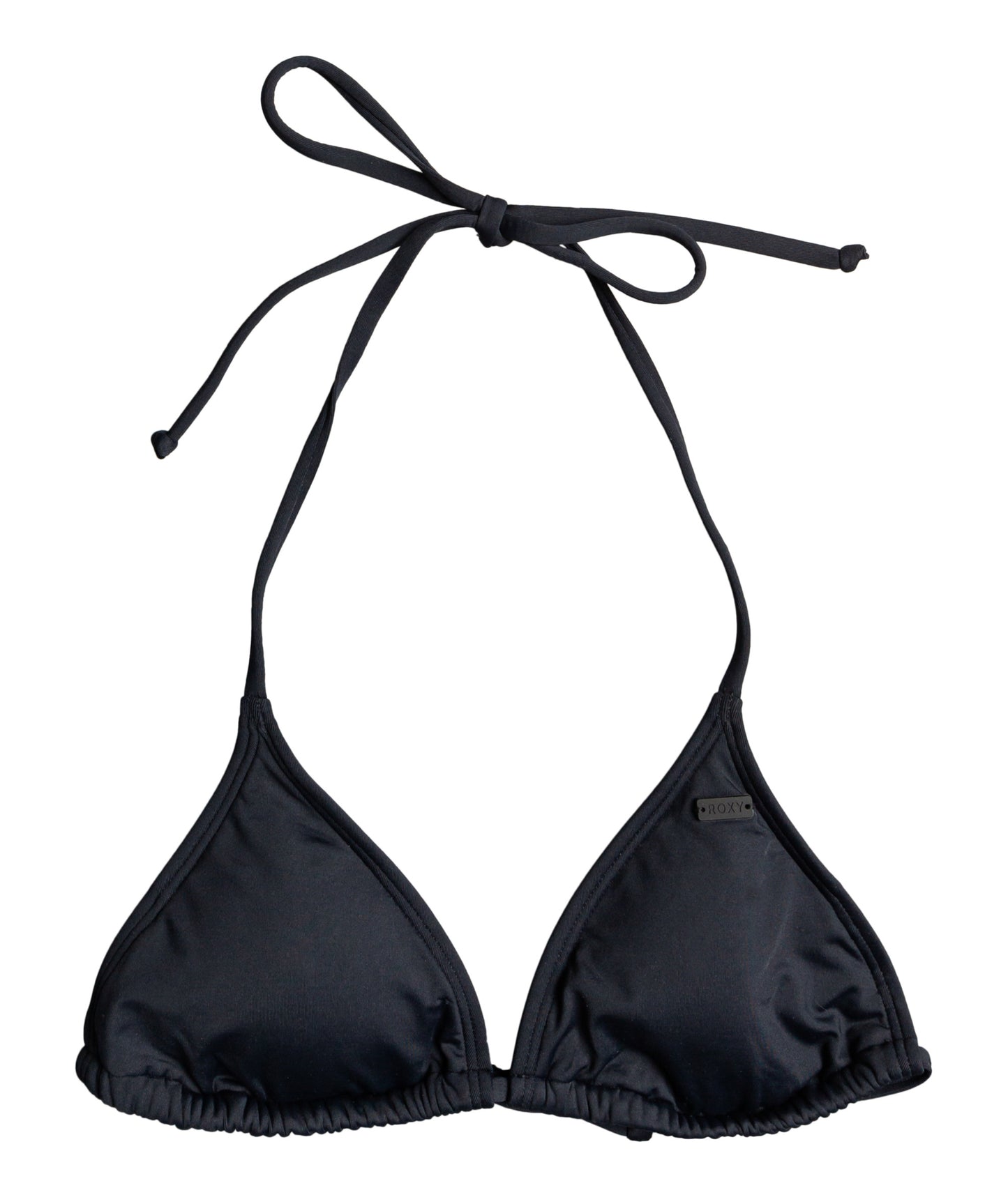 Roxy SD Beach Classics Tiki Tri Bikini Top - Anthracite