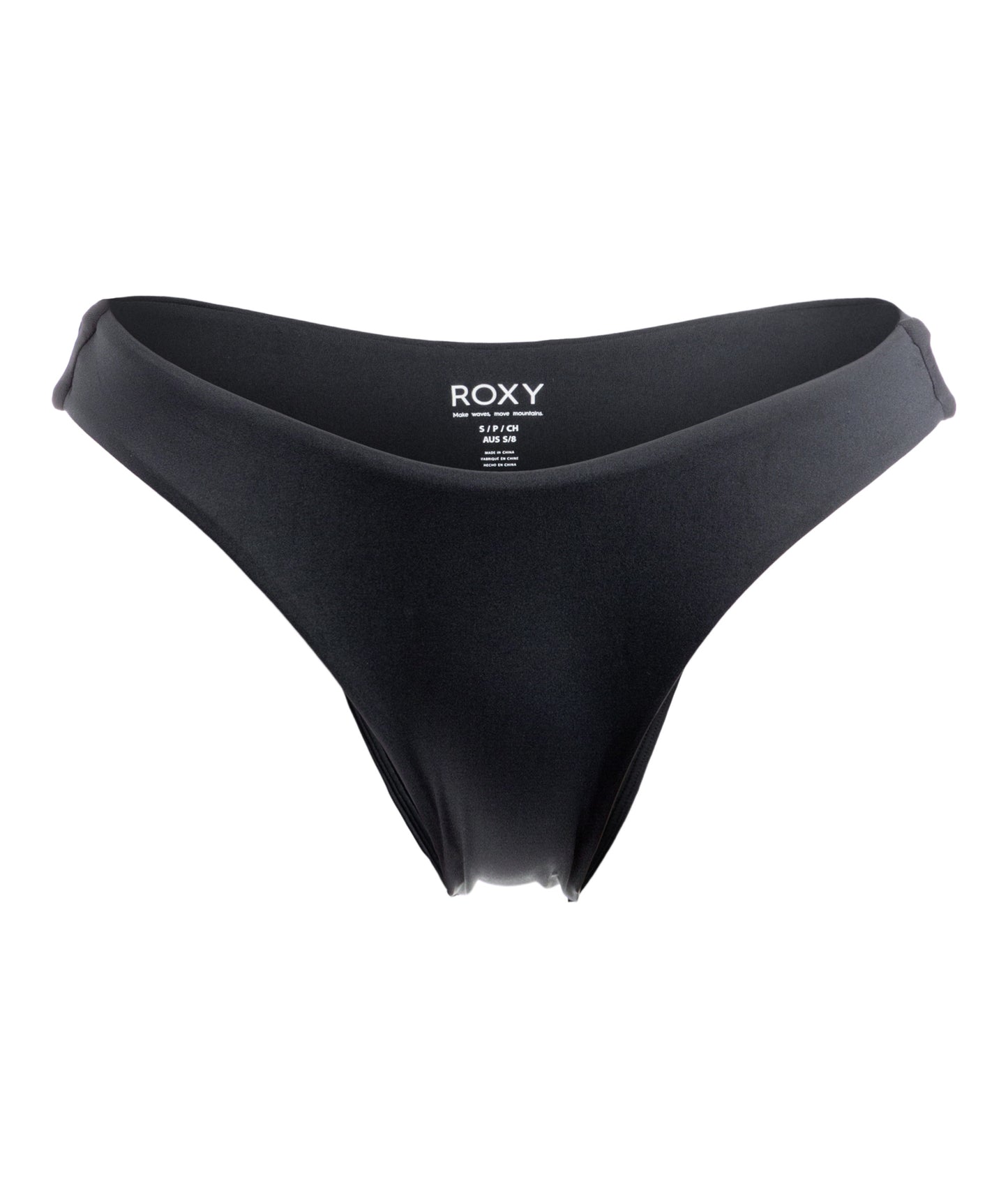 Roxy SD Beach Classics HL Cheeky Bikini Bottom - Anthracite
