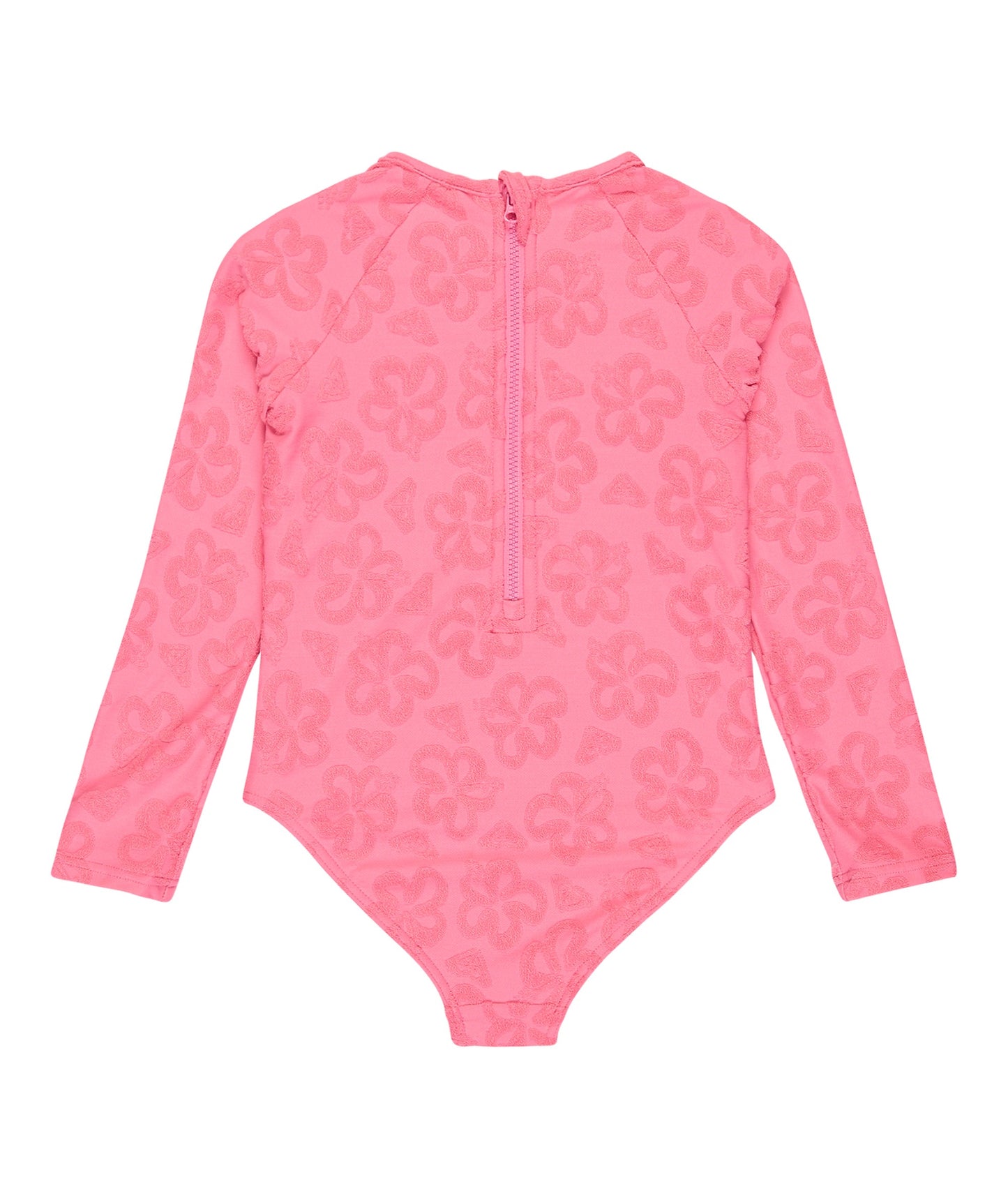 Roxy Flip Flower Onesie - Pink Cosmos Flip Flower Terry