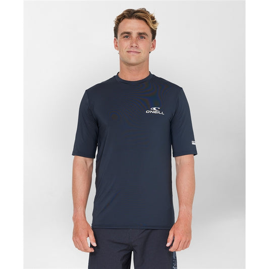 O'Neill Clean & Mean Short Sleeve Rash Tee - Black