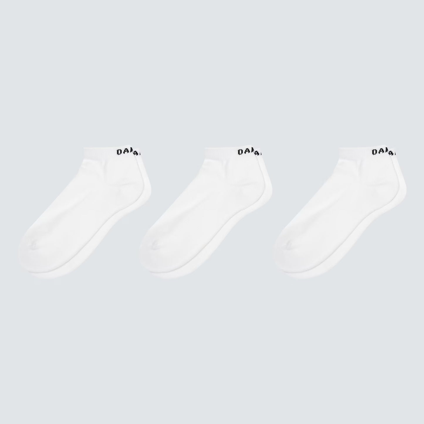 Oakley Solid Short Socks 3 Pk L - White