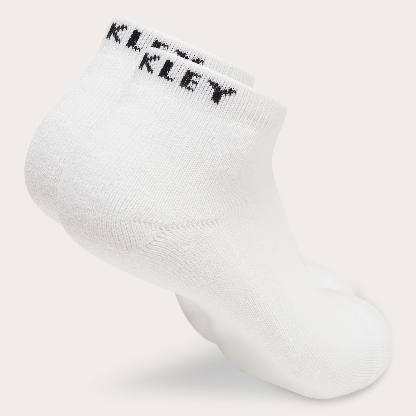 Oakley Solid Short Socks 3 Pk L - White