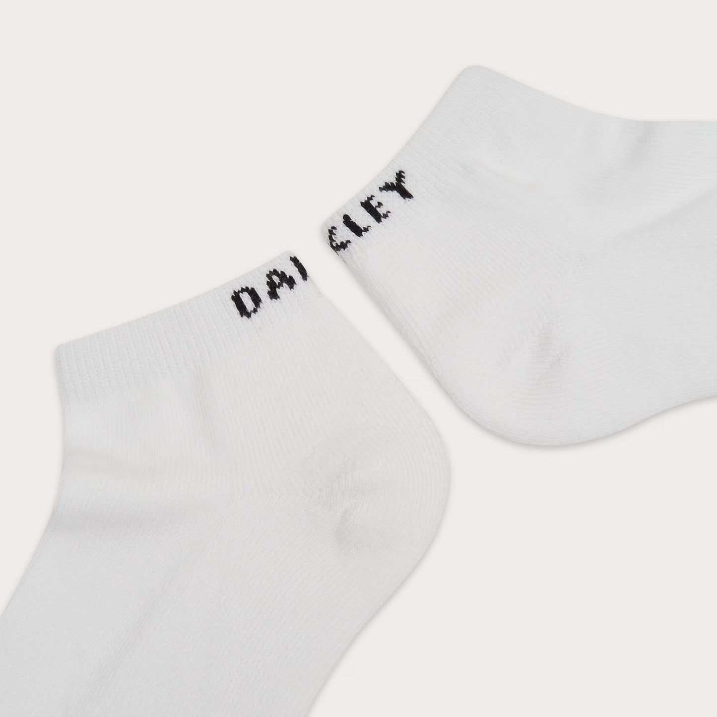 Oakley Solid Short Socks 3 Pk L - White