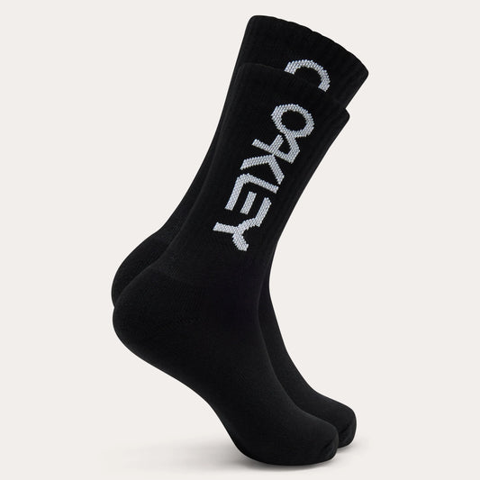 Oakley B1B Socks 2.0 (3Pcs) - Black / White - Guys & Girls Surf n Street
