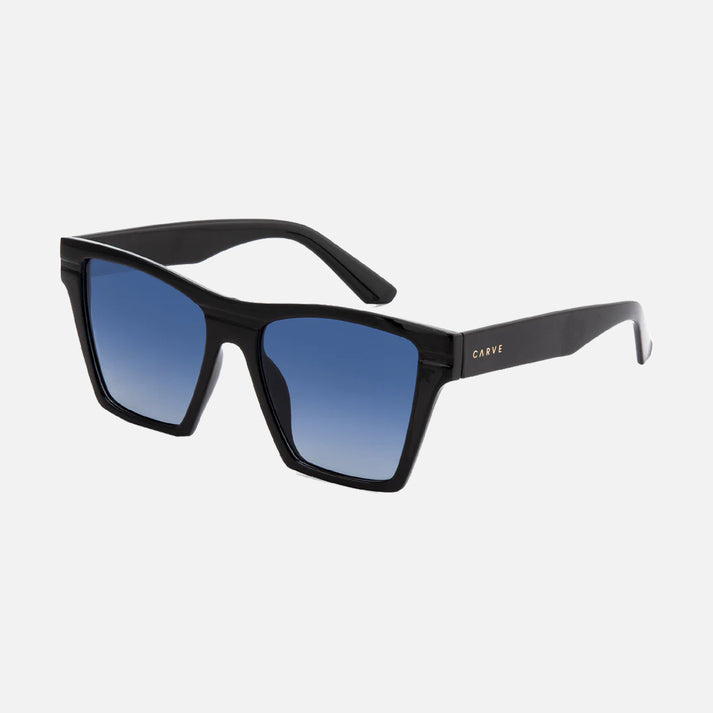 Carve Phoenix - Gloss Black Blue Grey Gradient Polarized Lens