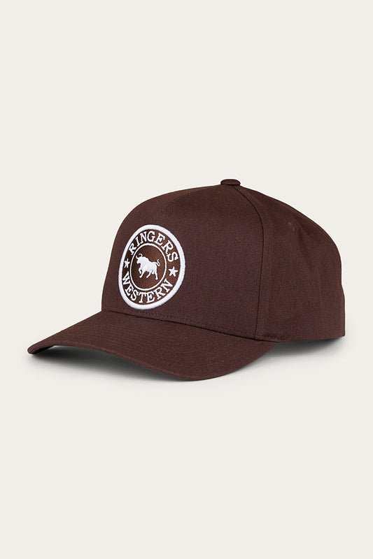 Ringers Western Grover Tech Baseball Cap - Chocolate