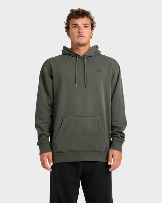 Billabong Premium Wave Wash Pullover Hoodie - Deep Forest