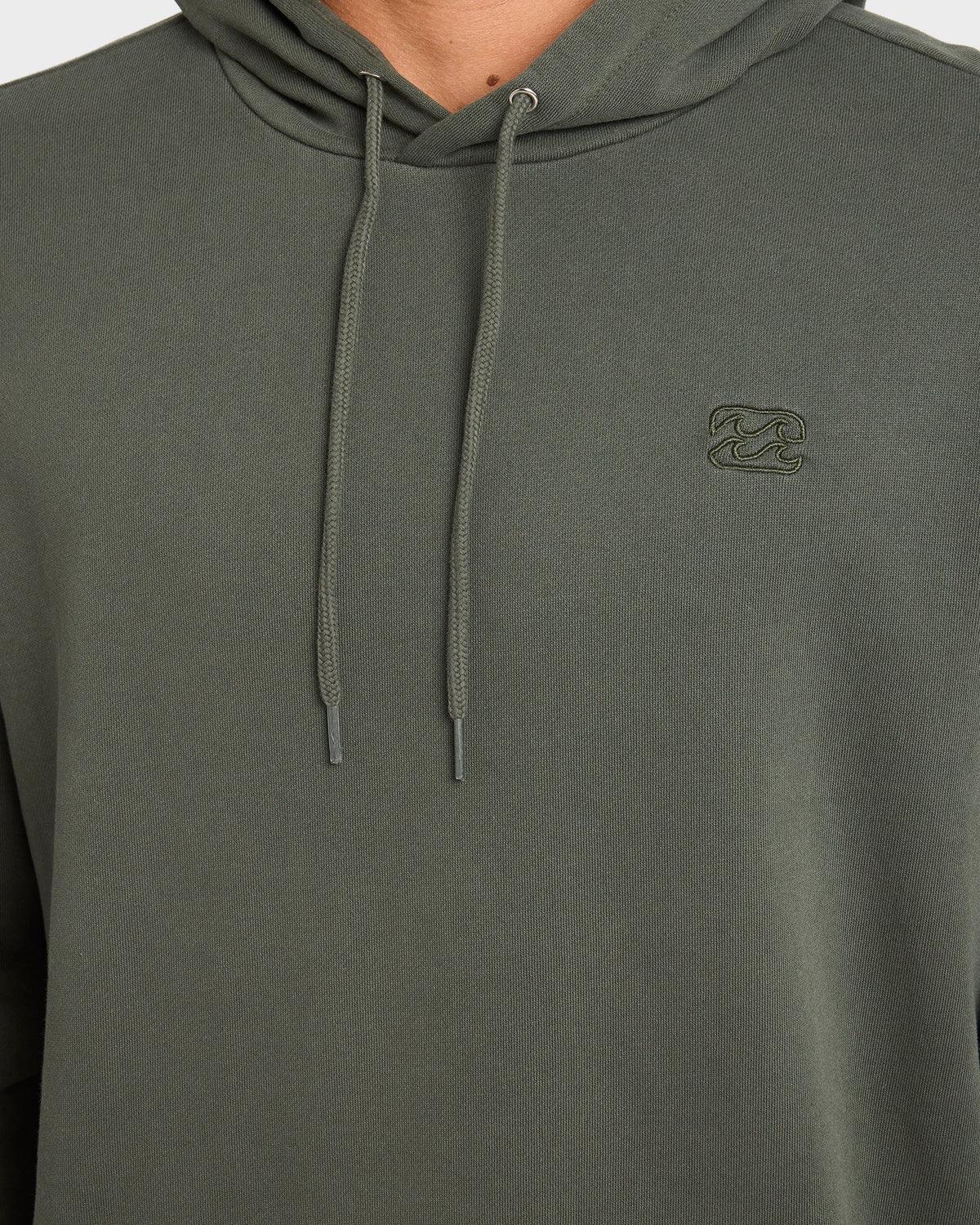 Billabong Premium Wave Wash Pullover Hoodie - Deep Forest