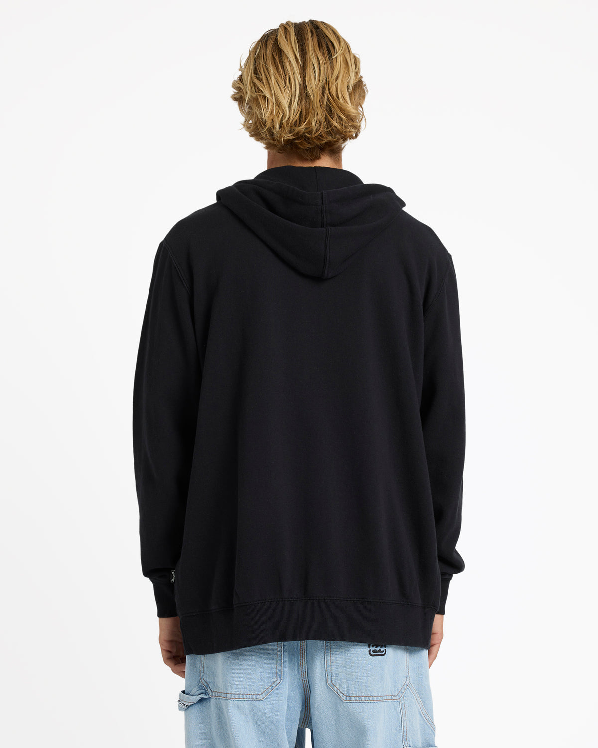 Billabong Premium Wave Wash Zip Up Hoodie - Black