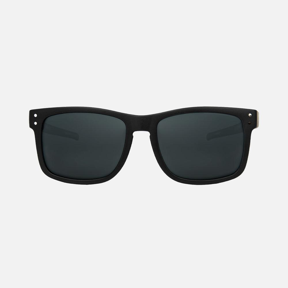 Carve Smoko - Safety Matt Black Frame - Grey Polarized Lens