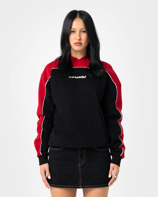 Rusty Pump It Up Fleece Hoodie - Black