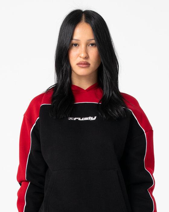Rusty Pump It Up Fleece Hoodie - Black