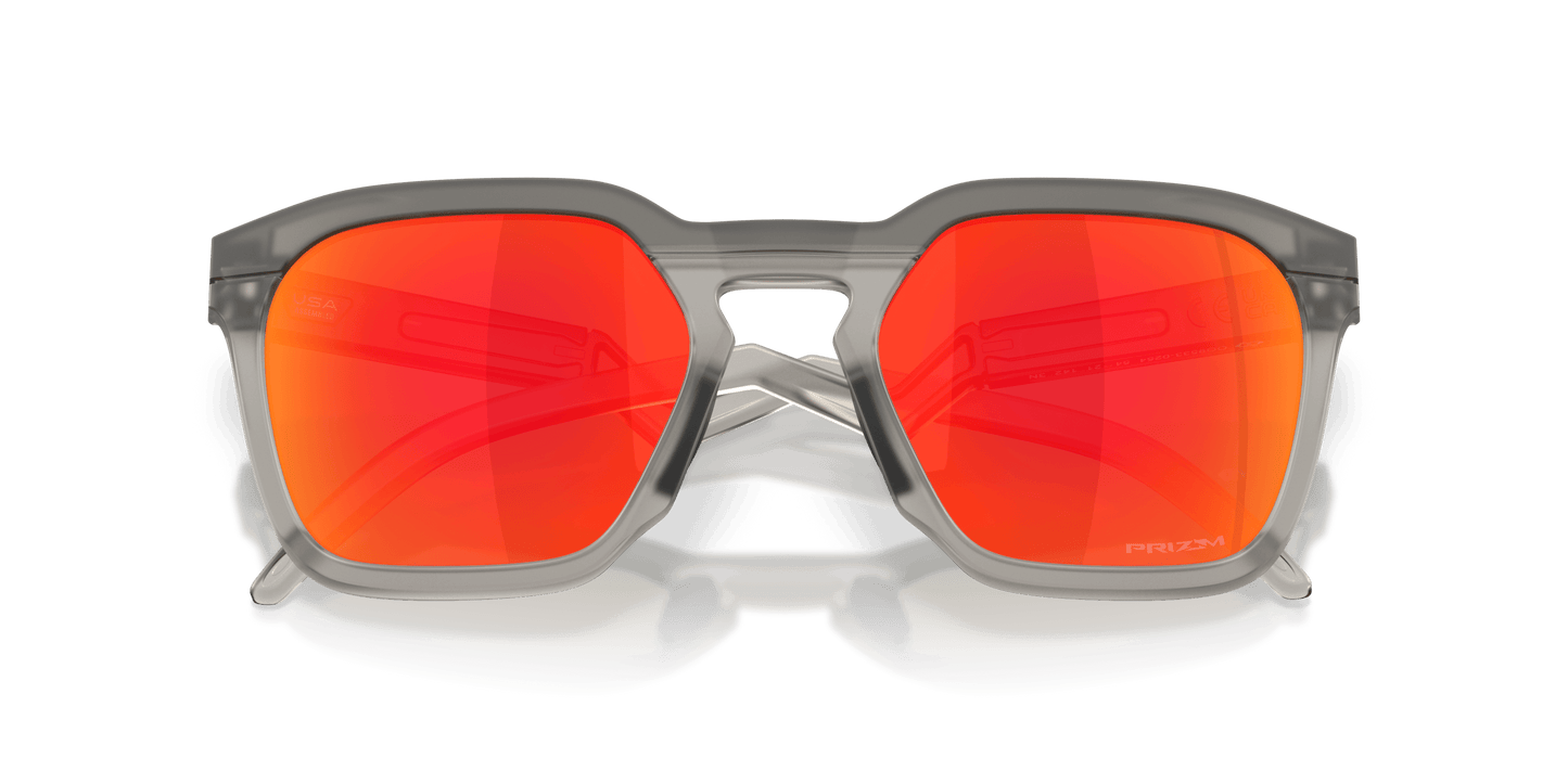 Oakley HSTN SQ - Matte Grey Smoke W / Prizm Ruby Lens